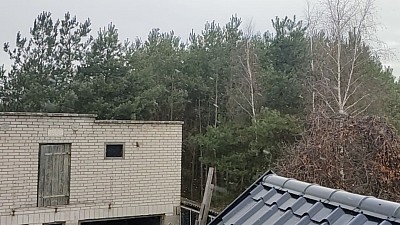 Pierwszy Opad śniegu u mnie :)